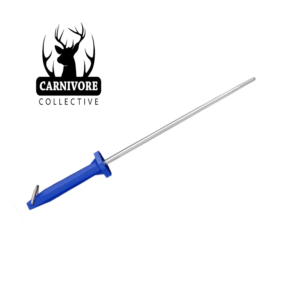 Carnivore Collective 10" Round Polished Sharpening Steel